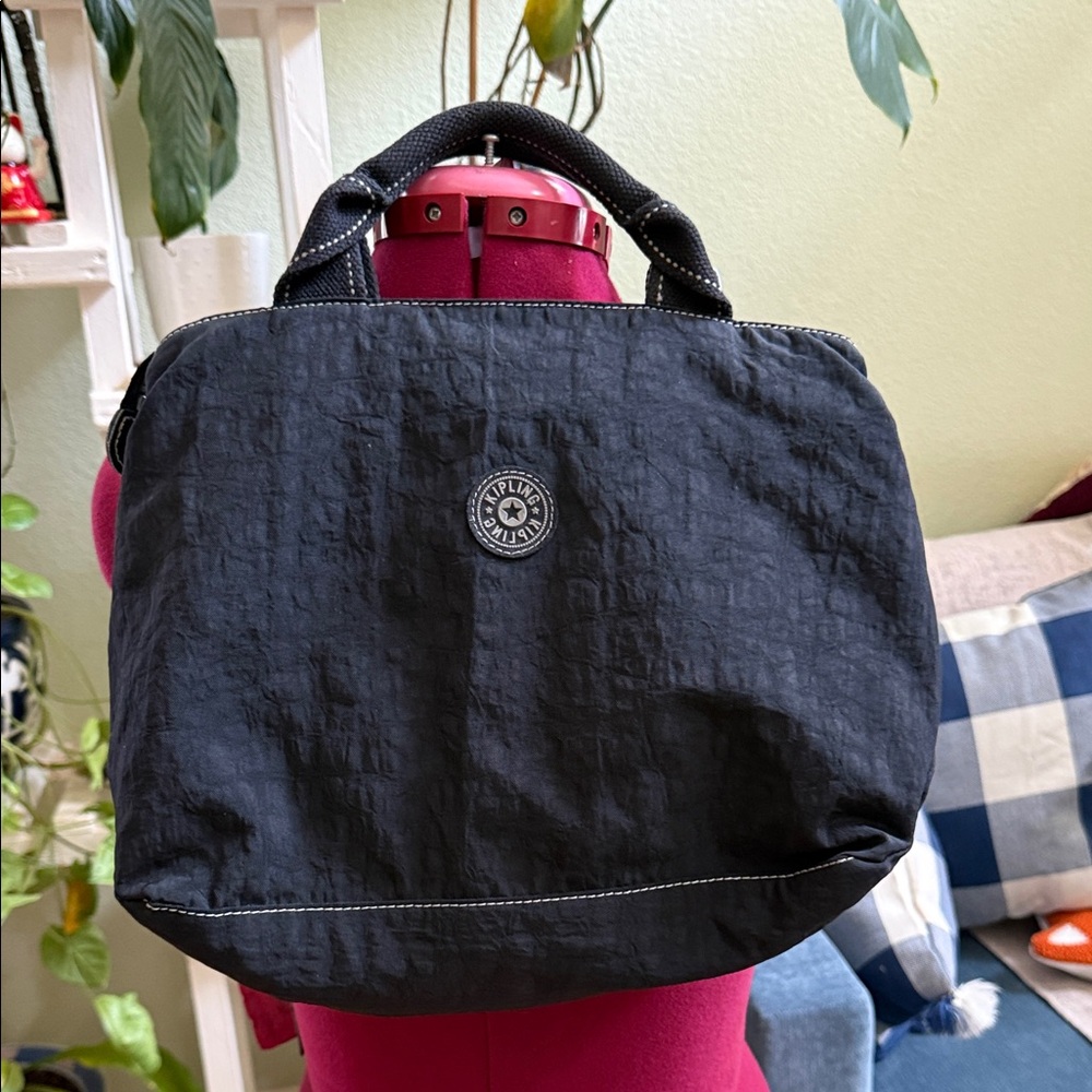 Kipling Black Weekender Shoulder Strap. Preloved - image 1